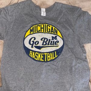 Michigan Basketball T Shirt